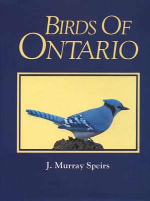 cover image of Birds of Ontario (Volume 1)